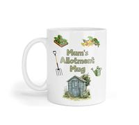 Decalarama Mum Allotment Mug Gift Nice Cute Fun Novelty Gardening Gardener Cup Present