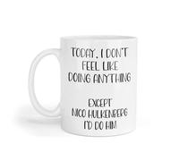Decalarama Nico Hulkenberg Mug Gift I Don't Feel Like Doing Anything Except * I'd Do Him Nice Cute Novelty F1 Fan Cup