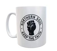 Decalarama Novelty Mug Northern Soul Keep The Faith Dance Music Lover Fan Gift Present
