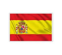Decalarama Spain Flag Fridge Magnet Gift - Cute Spanish Novelty Birthday Present