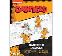 DECALCOMANIA LIFESTYLE DECALS Garfield Decals - Set of 4 Garfield Quotes Vinyl Stickers for Water Bottle Laptop Car Truck Waterproof Bumper Stickers I Don't Do Perky