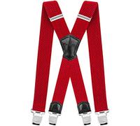 Decalen Men's Braces One size - Red - One size