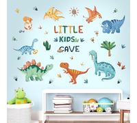 decalmile Dinosaur Dino Tropical Animal Wall Decals Stickers