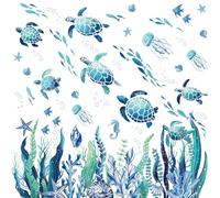 decalmile Under The Sea Seaweed Sea Turtle Ocean Grass Wall Decals Stickers