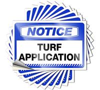 Decals Case Western Bathroom Notice Turf Application for Math - Office Decor for Men Easy Peel Removable(8X12CM)