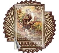 Decals Core, Western Hard You Don't Stop Gardening When You're Old | Coffee(6X9CM)