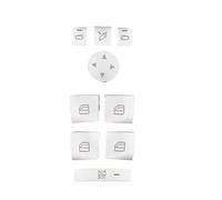 Decals Stickers Compatible with Benz for A Class 2014 2015 Car Window Glass Lift Button Sticker Switch Panel Automotive Interior Accessories
