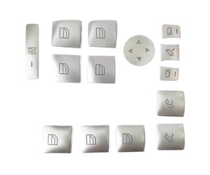 Decals Stickers Compatible with Benz for CLA 180 2016 2017 2018 Car Window Switch Button Stickers Automotive Interior Accessories