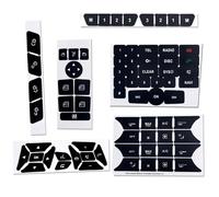 Decals Stickers Compatible with Benz for R231 2013 2014 2015 2016 2017 2018 2019 Panel Air ConditionSwitch Button Repair Stickers