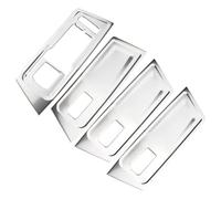 Decals Stickers Compatible With VW For T-Roc 2018 2019 2020 2021 2022 2023 4Pcs LHD Car Window Lift Button Panel Frame Cover Sticker Interior