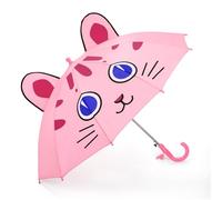 decalsweet Children's Umbrella with 3D Cat, Lightweight Children's Umbrella
