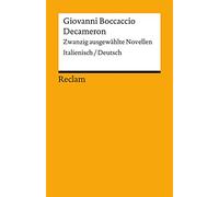 Decameron: Zwanzig ausgewählte Novellen. Italienisch/Deutsch