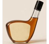 Decanter, 300ML Golf Whiskey Wine Bottles Ornaments, Hand-Blown Glass Decanter Sculptures(B)