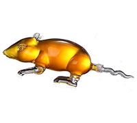 Decanter Rat Whisky Decanter, 1000Ml High Boron Glass Decanter, Decanter Dispenser Glass Aerator(Transparent 1000ML)