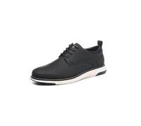 DECARSDZ Mens Dress Shoes Casual Oxford Shoes Business Formal Derby Sneakers Walking Shoe, Black, 6.5 UK