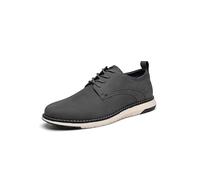 DECARSDZ Mens Dress Shoes Casual Oxford Shoes Business Formal Derby Sneakers Walking Shoe, Grey, 7 UK