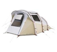 4 Man Air Inflatable Blackout Tent Quechua Beige One Size