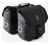 Decathlon 540 Waterproof Pannier Rack Bike Bag - 2x20L