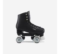 Decathlon Artistic Roller Skating Quad Skates 100 Decathlon Black 2.5