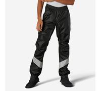 Decathlon City Cycling Rain Overtrousers with Built-In Overshoes 540 Decathlon Black 44R
