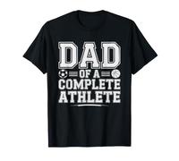 Decathlon Dad Running Jumping Throwing Track Field Complete T-Shirt