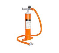 Decathlon Dual-Action Low-Pressure Hand Pump For Canoes And Kayaks 2X2.6L 1-8 Psi Orange