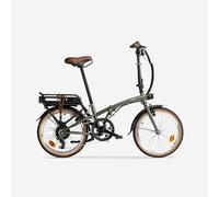 Decathlon Electric Folding Bike E-Fold 500 Decathlon Green One Size
