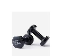 Fitness 5kg Dumbbells Twin-pack - Black