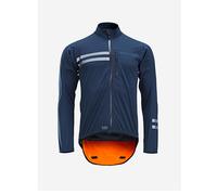 Decathlon Men's Road Cycling Rainproof Long-Sleeved Jacket- EDR, Blue, Size S, Men Blue
