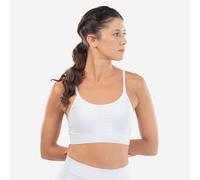 Decathlon Modern Jazz Dance Seamless Convertible Strap Bra Decathlon White S