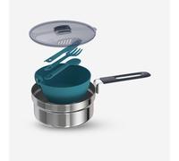 Decathlon Stainless Steel Camping Cook Set 1.1L Decathlon Multi One Size