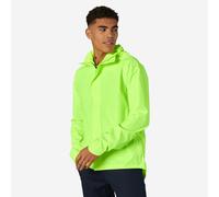 100 Men's Waterproof Urban Cycling Jacket - Neon Yellow