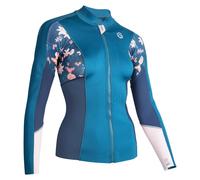 Decathlon Women's Long-Sleeved 1.5 mm Neoprene Top blue XS