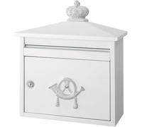 Decayeux D210 White - Front Loading 35Ltr Large Post Box