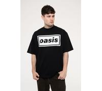 Decca Band Logo Limited Edition 999 Only Oversized Boxy T Shirt Oasis Black M
