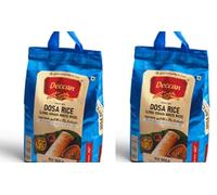 Deccan Dosa Rice 5kg - For Dosa & Idli Batter | South Indian Cooking Rice for Fermented Batter Recipes | Vegetarian Pantry Staple (Pack of 2)