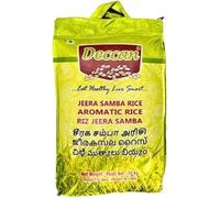 Deccan Jeera Samba Rice 10kg, Premium Aromatic Short-Grain Rice, Naturally Fragrant & Flavourful, Ideal for Biryani, Steamed, Pulao & Everyday Cooking | Pack of 1