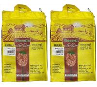 Deccan Kerala Matta Rice 5kg, Red Parboiled Wholegrain Rice from Kerala, Rosematta Variety for South Indian Cooking (Pack of 2)