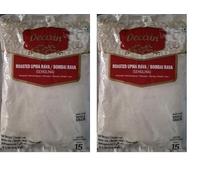 Deccan Roasted Upma Rava 1kg - Pre-Roasted Semolina | Coarse Wheat Rava for Upma, Breakfast & Savoury Recipes | Vegetarian Pantry Staple (Pack of 2)