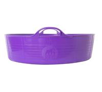 Red Gorilla Large Shallow Flexible Tubs - Purple - 35 litre