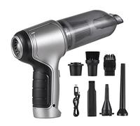 Decdeal car vacuum wireless handheld car vacuum cleaner wireless vacuum hand vac Handheld Car Vacuum Handheld Cordless Cleaner Portable Mini Air Duster & Hand Pump With 19000Pa Strong Suction USB