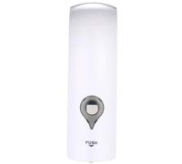 Decdeal Chuangdian Soap Dispenser 300ml No Drilling Manual Wall Mounted Shower Dispenser Bathroom Liquid Gel Shampoo Sanitizer for Hotel Office Home Health Care Facilities