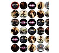 December 10 Mix x30 1.5" PRE-CUT PREMIUM RICE PAPER Edible Cake toppers