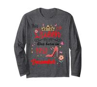 December 1952 Birthday This Queen was Born in December 1952 Long Sleeve T-Shirt