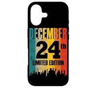 December 24 Limited Edition 24th Day Retro Vintage Case for iPhone 17