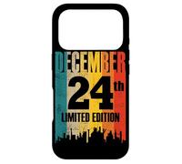 December 24 Limited Edition 24th Day Retro Vintage Case for iPhone 17 Pro