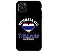 December 5th Thailand Land Of Smiles Thai National Day Case for iPhone 11 Pro Max