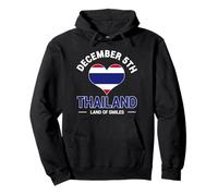 December 5th Thailand Land Of Smiles Thai National Day Pullover Hoodie