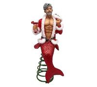 December Diamond Hey Santa! Tree Topper - Festive Ornament for Christmas Trees, Perfect Treetop Decoration for The Holiday Season - 11 Inches Tall