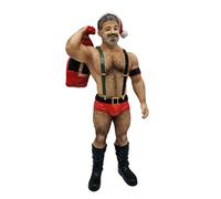 December Diamonds 55-55325 Poke The Bear, Naughty Santa, Resin Ornament